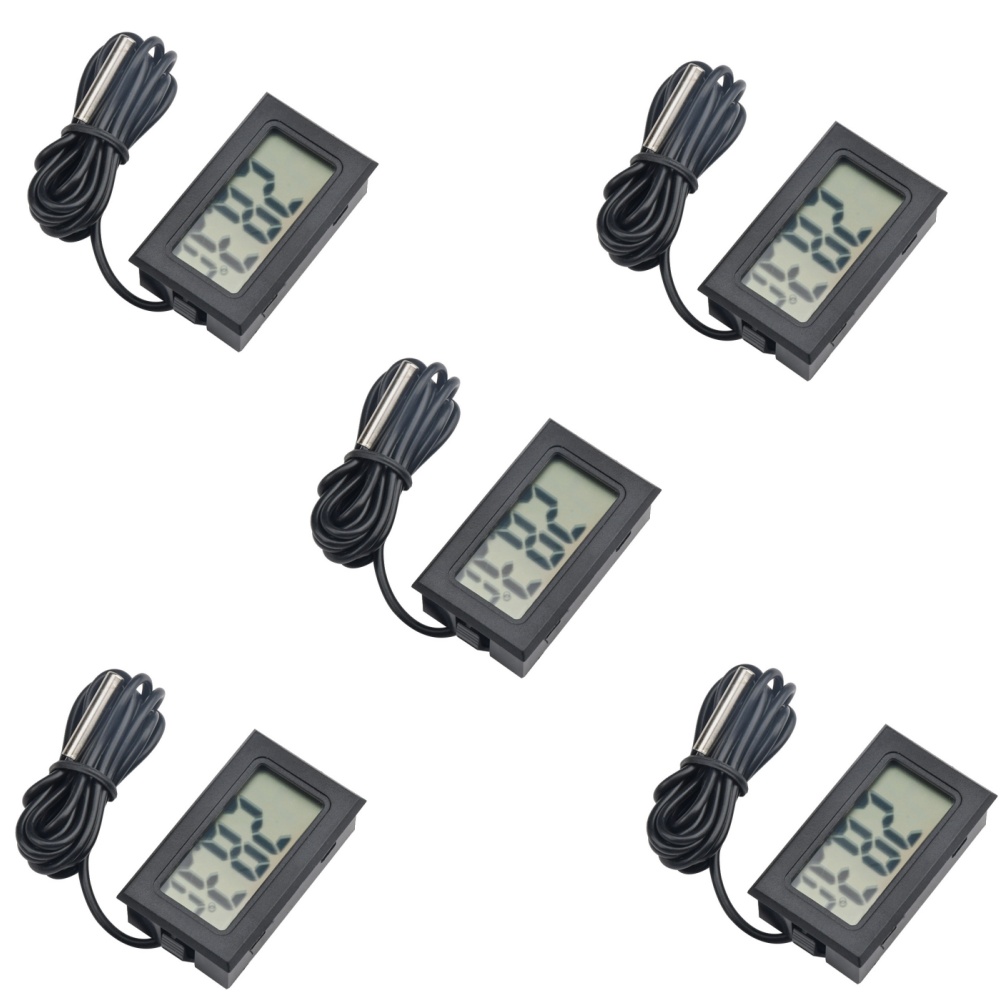 Planted Aquarium Temperature - Mini termometro digitale LCD FY-10 sensore