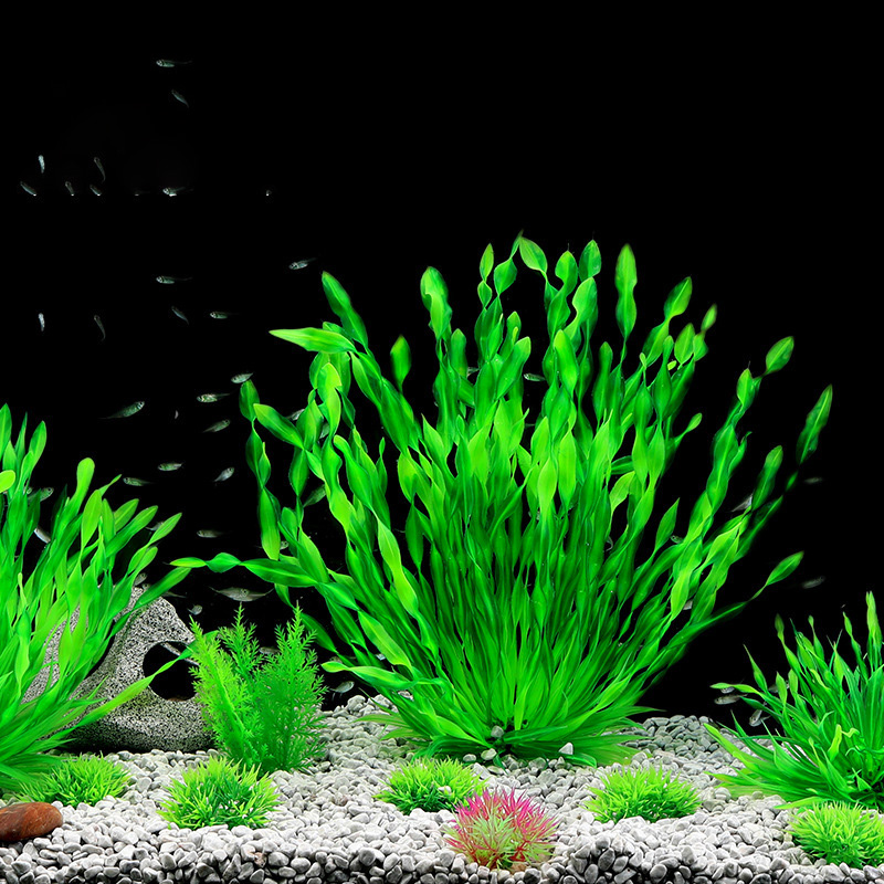 Aquarium Planted Seeds - Piante Artificiali per Acquario 13/23/32/36/40cm, Erba