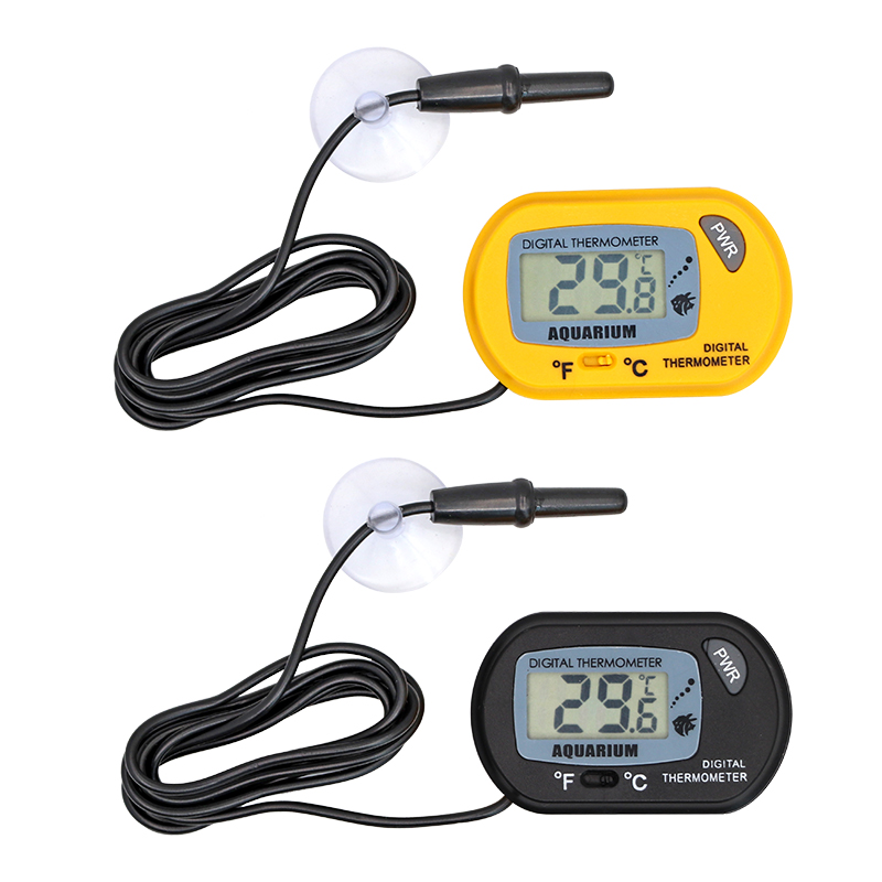 Planted Aquarium Temperature - Termometro Digitale LCD per Acquario, Misuratore