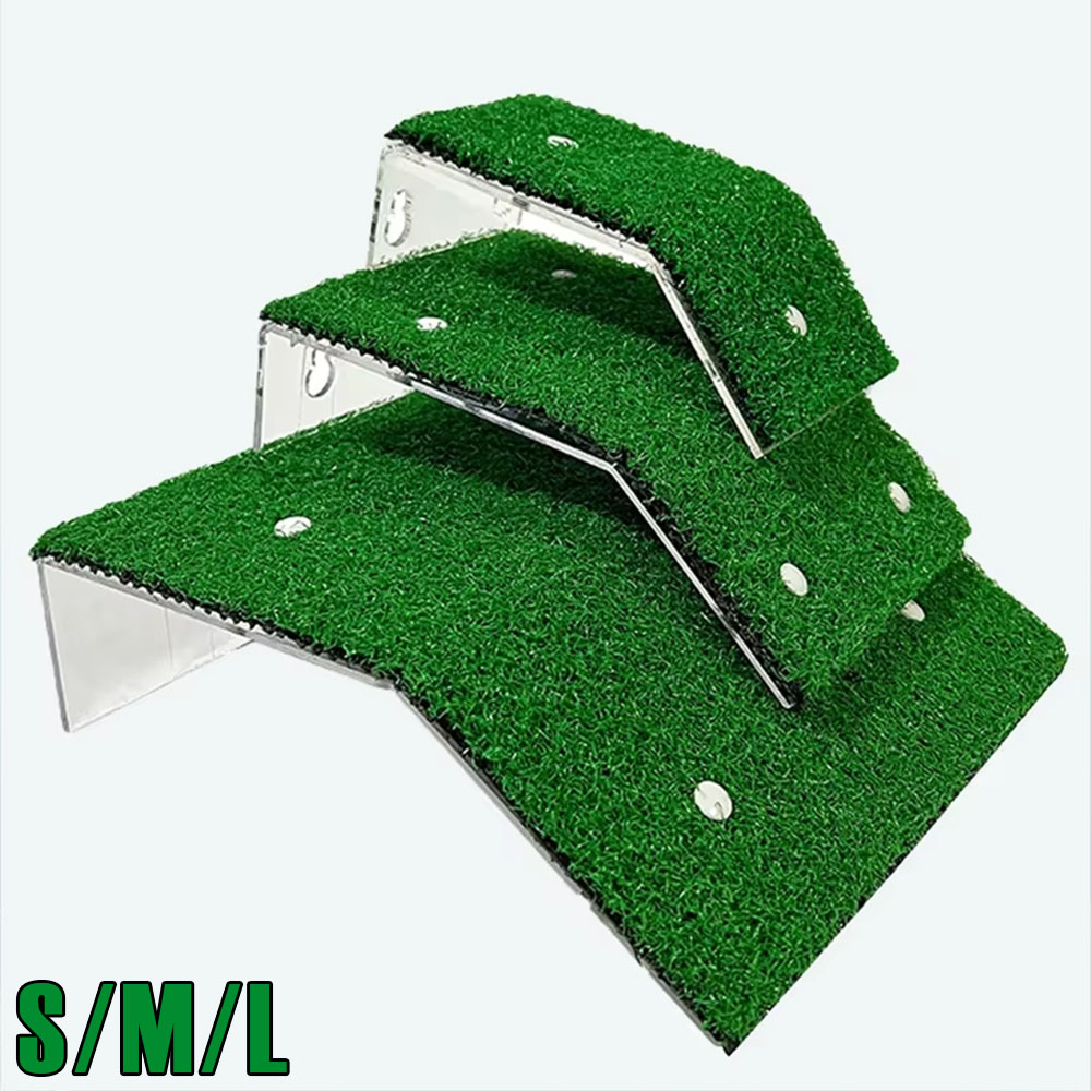 Aquarium Planted Seeds - S/M/L Dimensioni Tartaruga Piattaforma Galleggiante Decorazione