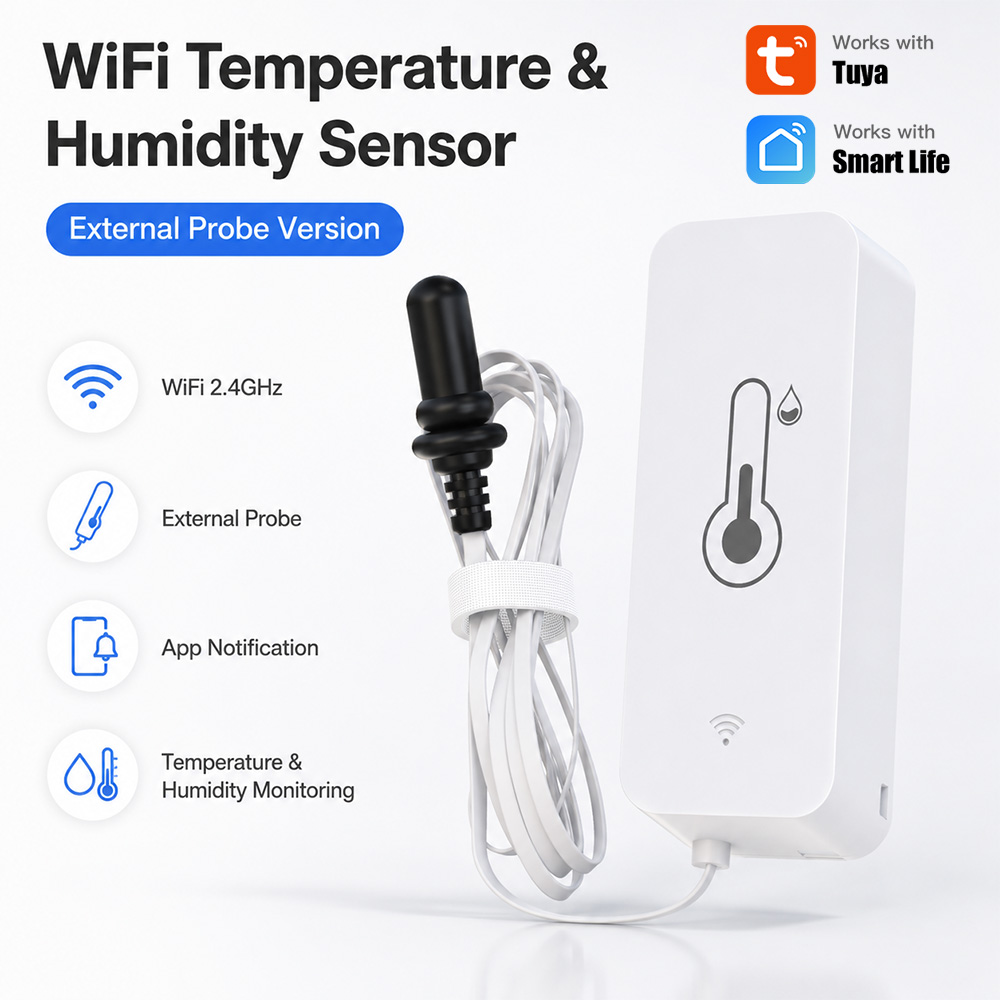 Planted Aquarium Temperature - Sensore di umidità della temperatura WiFi
