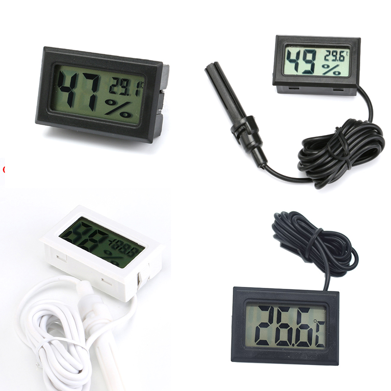 Planted Aquarium Temperature - Mini misuratore di umidità digitale termometro