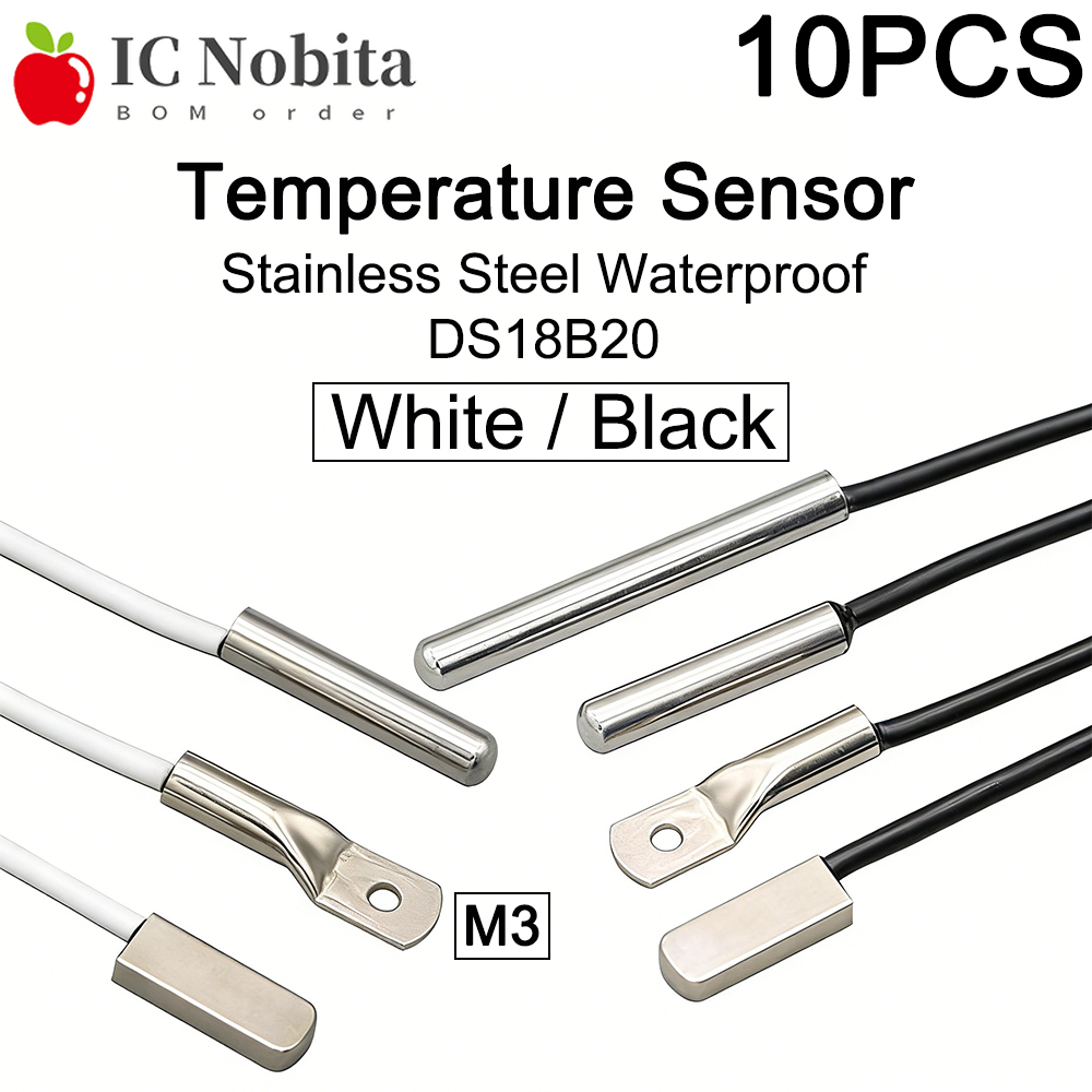 Planted Aquarium Temperature - 10 Pezzi DS18B20 Sensore di Temperatura