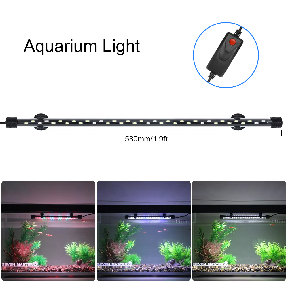 Aquarium Planted Substrate - 58CM Acquario Luce LED Pianta Coltiva