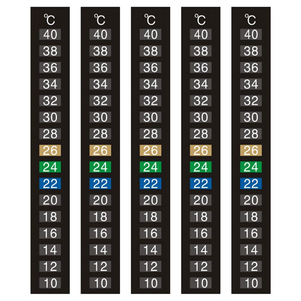 Planted Aquarium Temperature - Termometro Adesivo per Acquario, Strumento di
