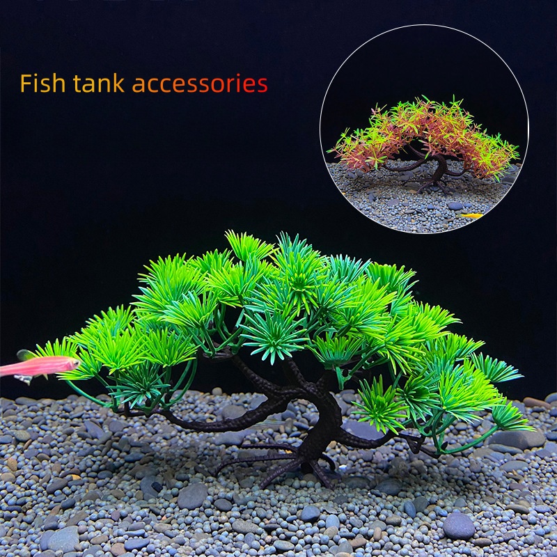 Aquarium Planted Seeds - Albero bonsai dell'acquario, pianta, decorazione dell'acquario,