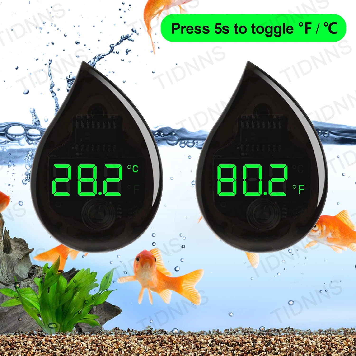 Termometro Digitale LCD Autoad - Planted Aquarium Temperature recensione e prezzo