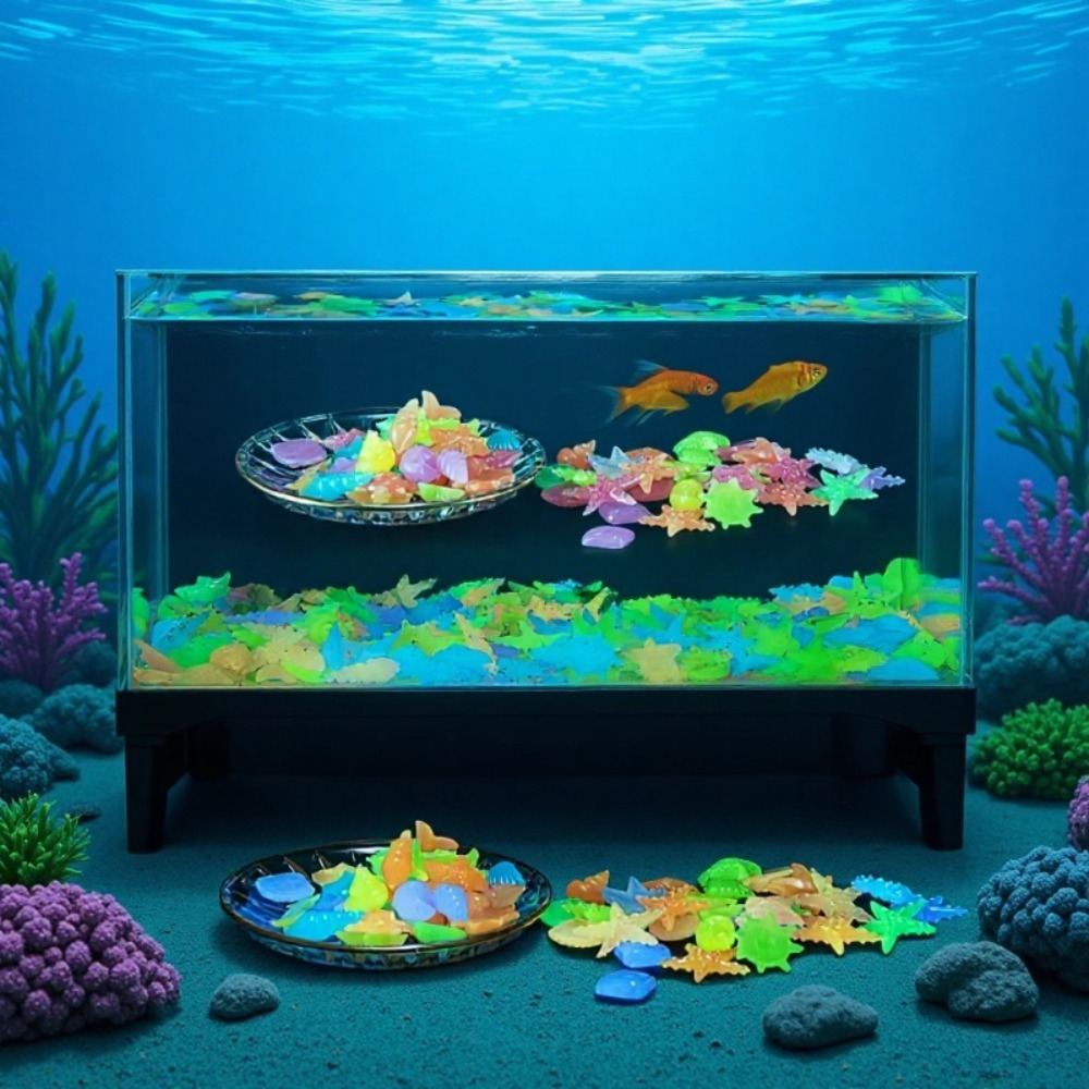 Pietre oceaniche luminose fluo - Aquarium Planted Fish Tank recensione e prezzo
