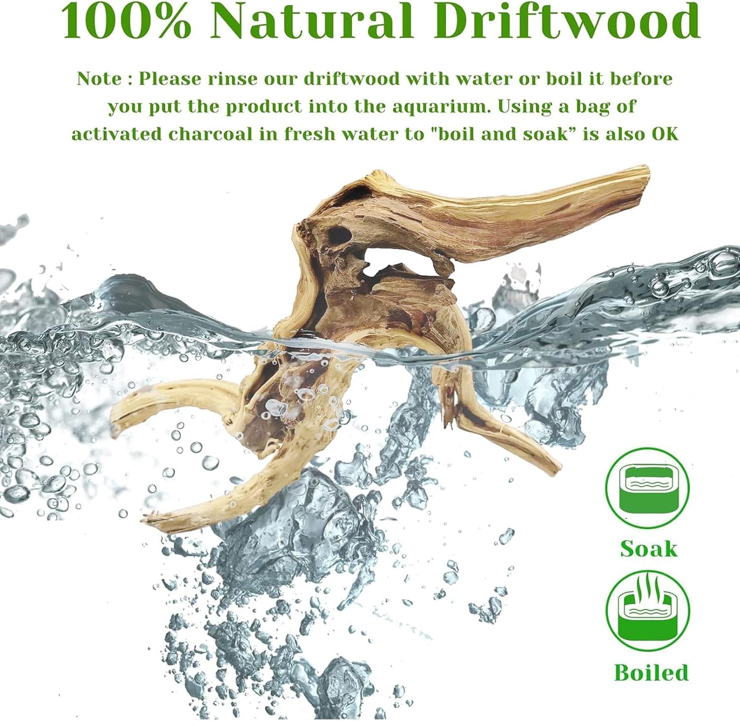 1 Pezzo 20-25CM Legno Naturale - Aquarium Planted Substrate recensione e prezzo