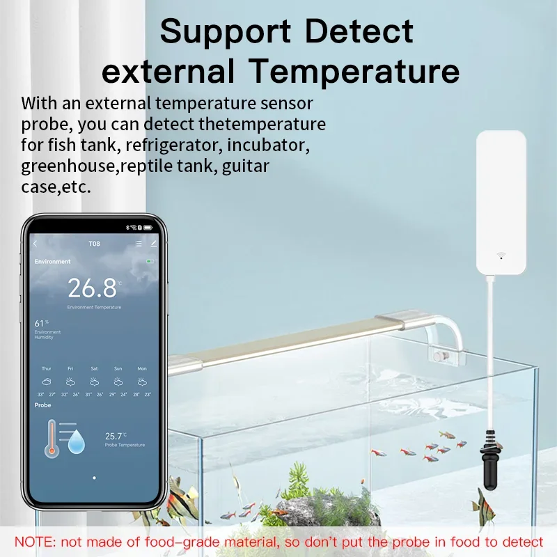 Sensore di umidità della tempe - Planted Aquarium Temperature recensione e prezzo