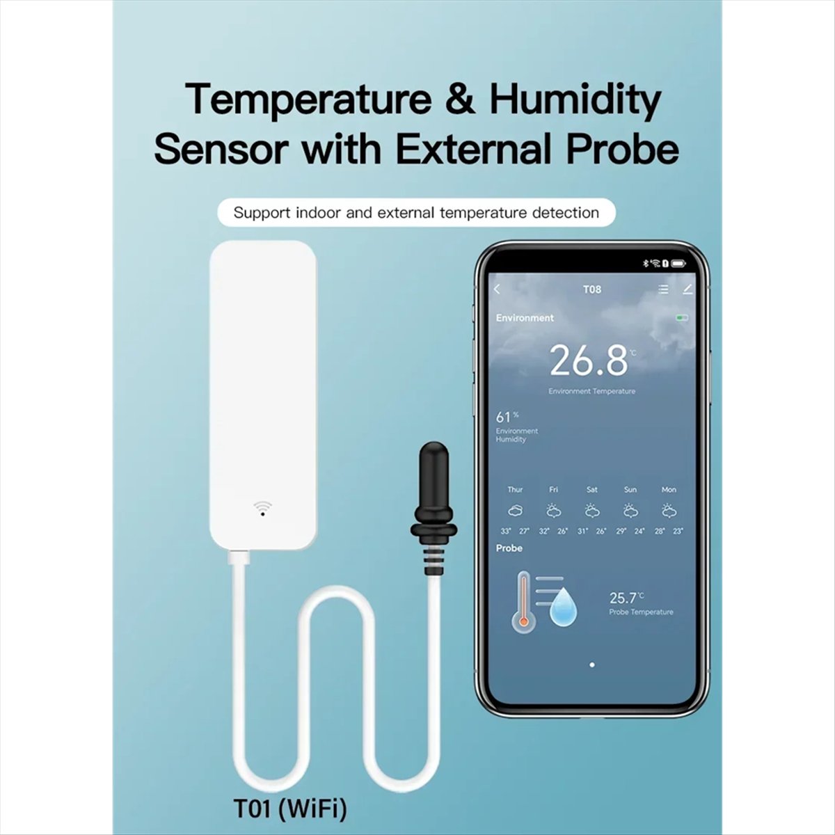 Sensore di Temperatura e Umidi - Planted Aquarium Temperature recensione e prezzo