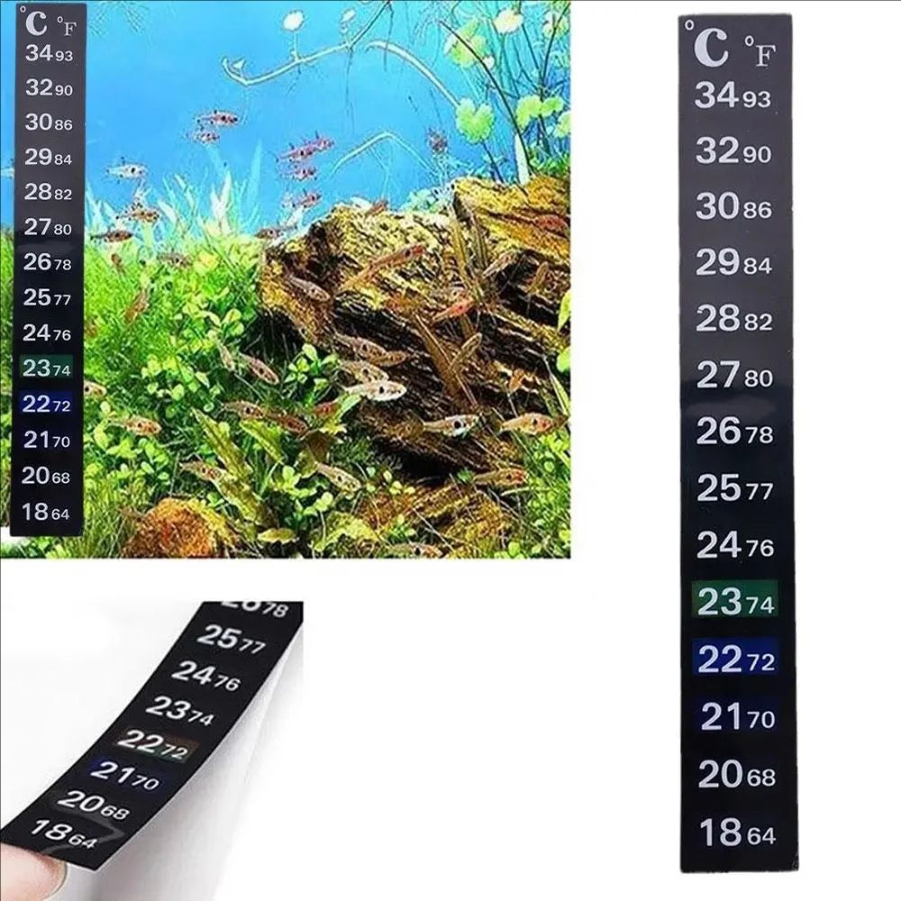 5/10 Pezzi Termometro Adesivo  - Planted Aquarium Temperature recensione e prezzo