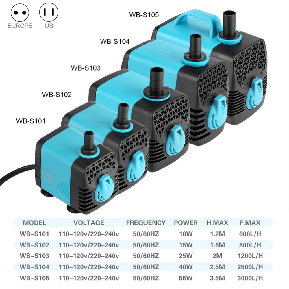 220V pompa ad acqua sommergibi - Aquael Filter Fzn recensione e prezzo