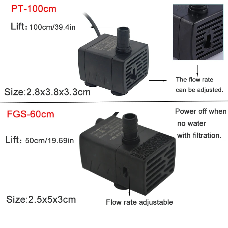 Pompa d'Acqua Sommergibile USB - Aquael Filter Fzn recensione e prezzo
