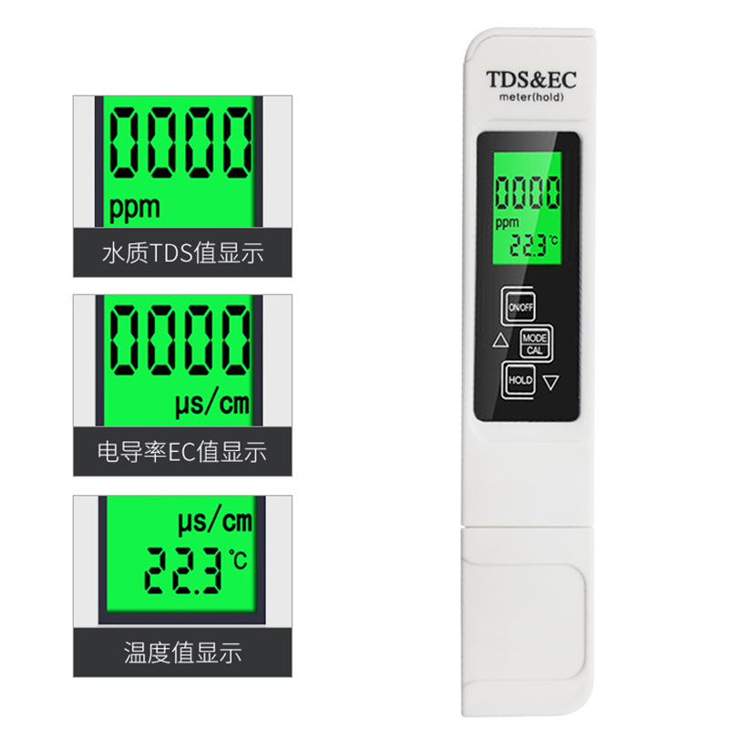 Misuratore 3 in 1 TEMP/TDS/EC, - Planted Aquarium Temperature recensione e prezzo